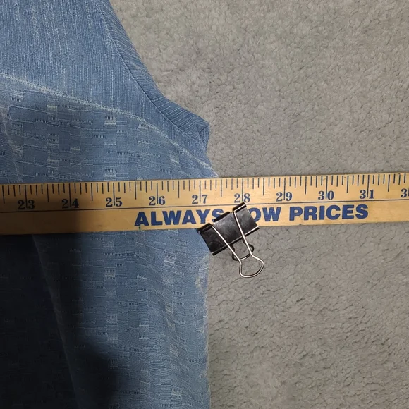 Tommy Bahama Blue Casual Lightweight Shirt - Picture 5 of 9